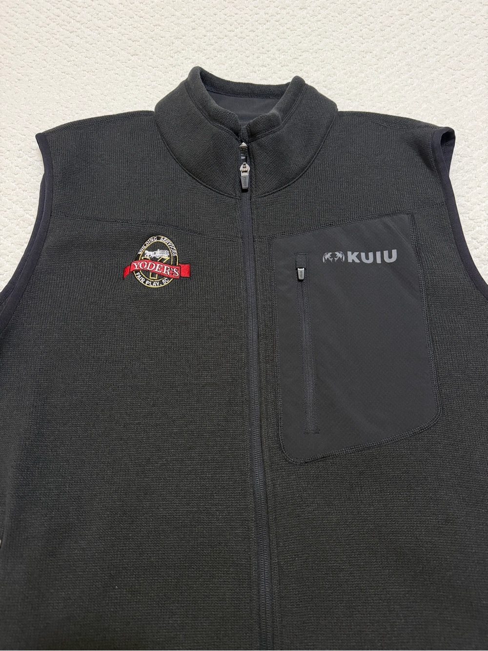 Kuiu Base Camp Sweater Black Vest Men’s Size XL